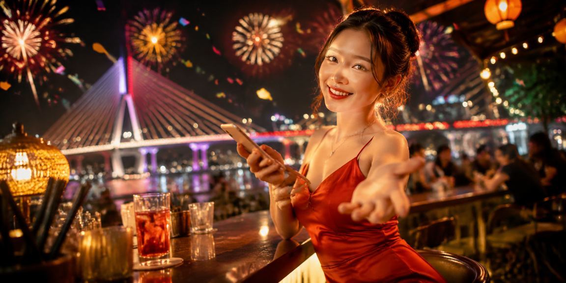 Người dùng truy cập 7560 qua điện thoại di động tại chợ đêm Cần Thơ