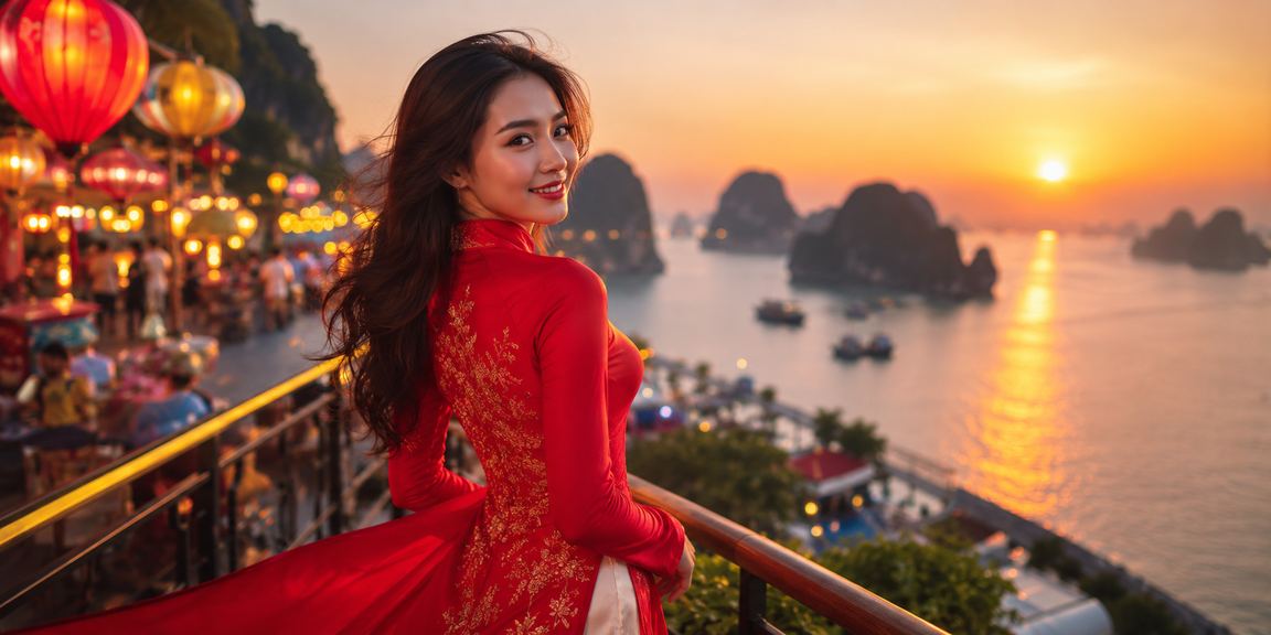 Người dùng Việt Nam trải nghiệm ứng dụng casino tại vịnh Hạ Long